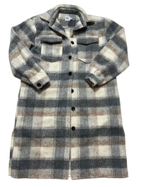 Princess Polly - Grey Plaid Jacket