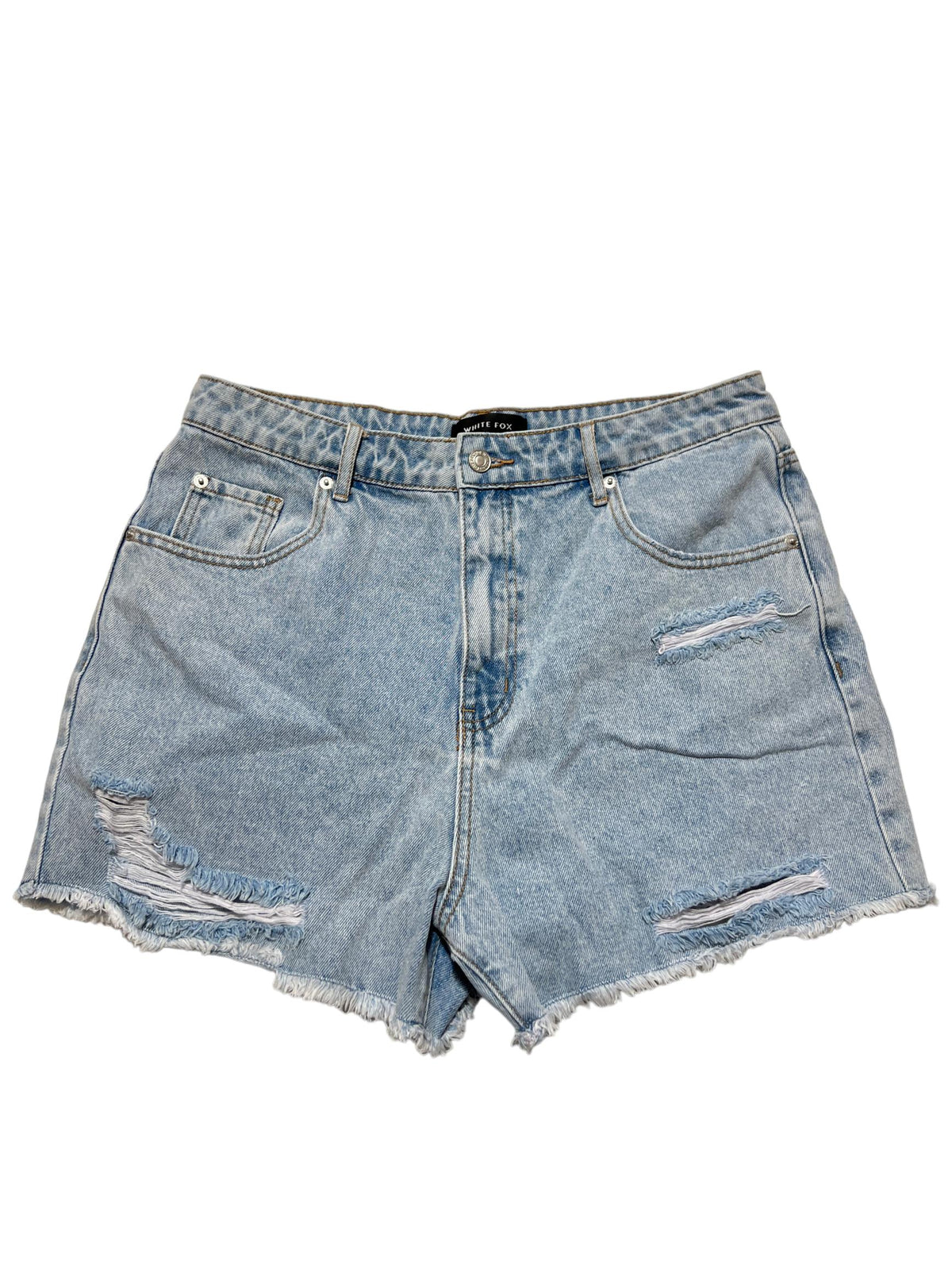 White Fox - Light Blue Denim Shorts