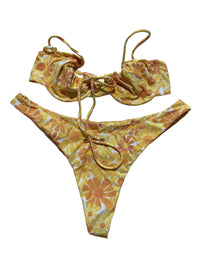 Sunbleached - Yellow And Orange Floral Bikini