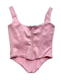 House Of Cb - Pink Corset Top