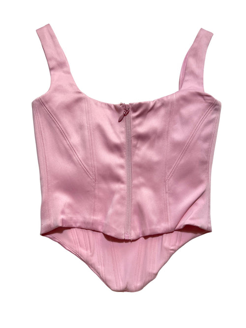 House Of Cb - Pink Corset Top