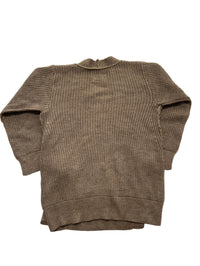 Free People - Brown Knit Wrap Sweater - New With Tags