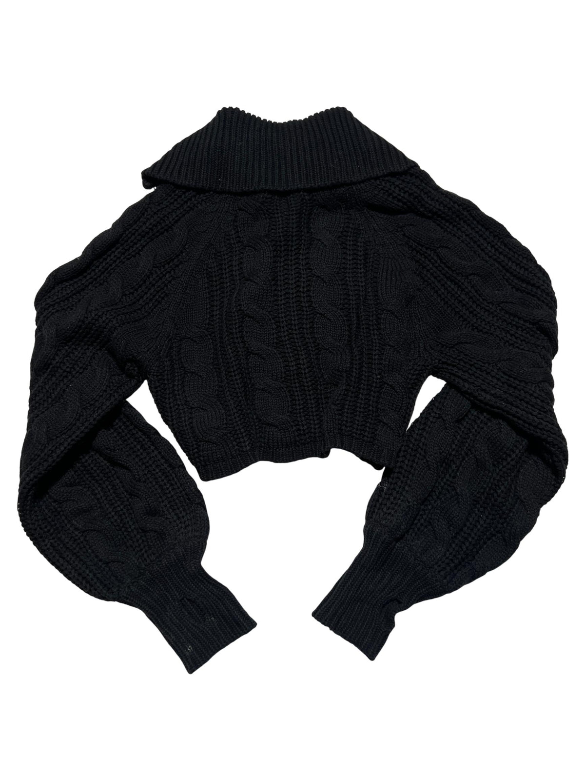 Grey Bandit - Black Knit Sweater