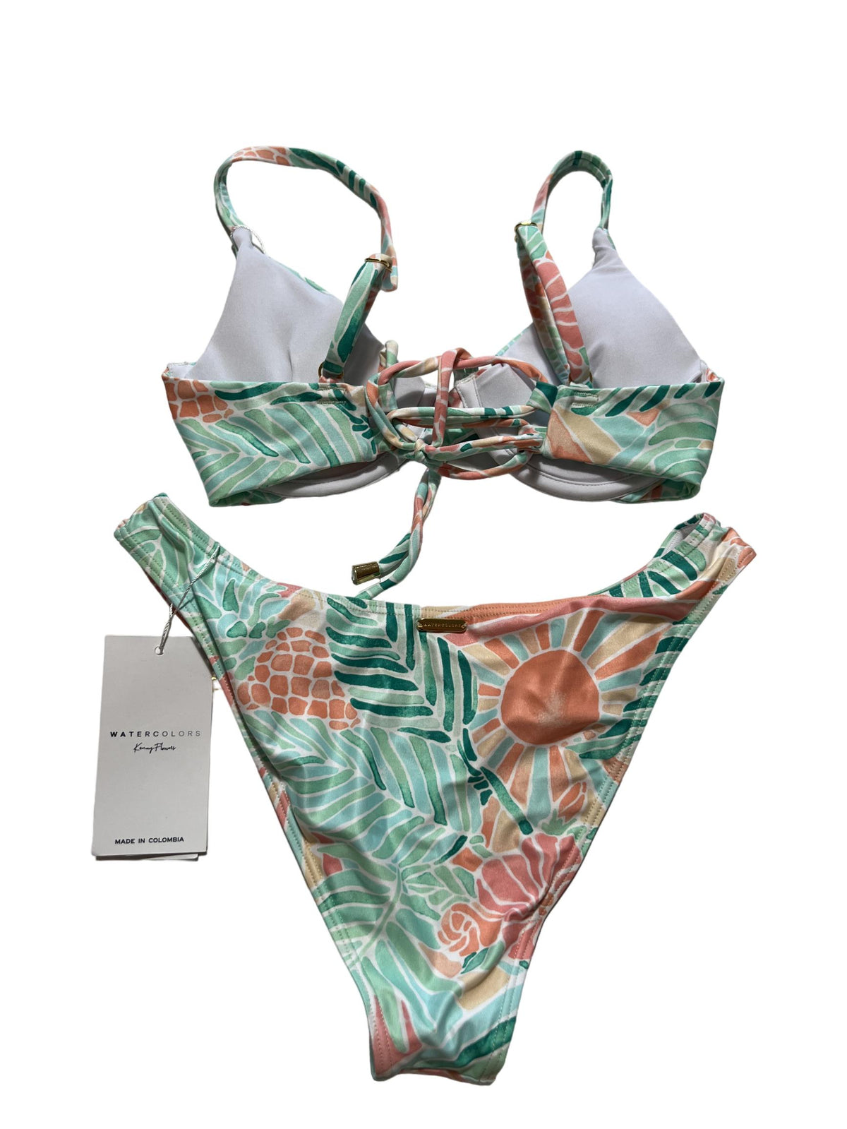 Kenny Flowers- Watercolor Bikini - NEW WITH TAGS