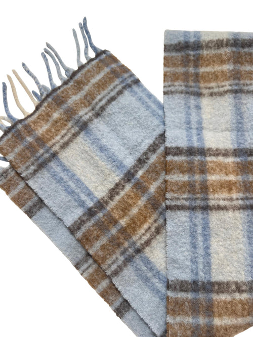 Wilfred Free - Blue Plaid Scarf