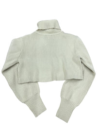 Honey Punch - White Knit Turtleneck Sweater