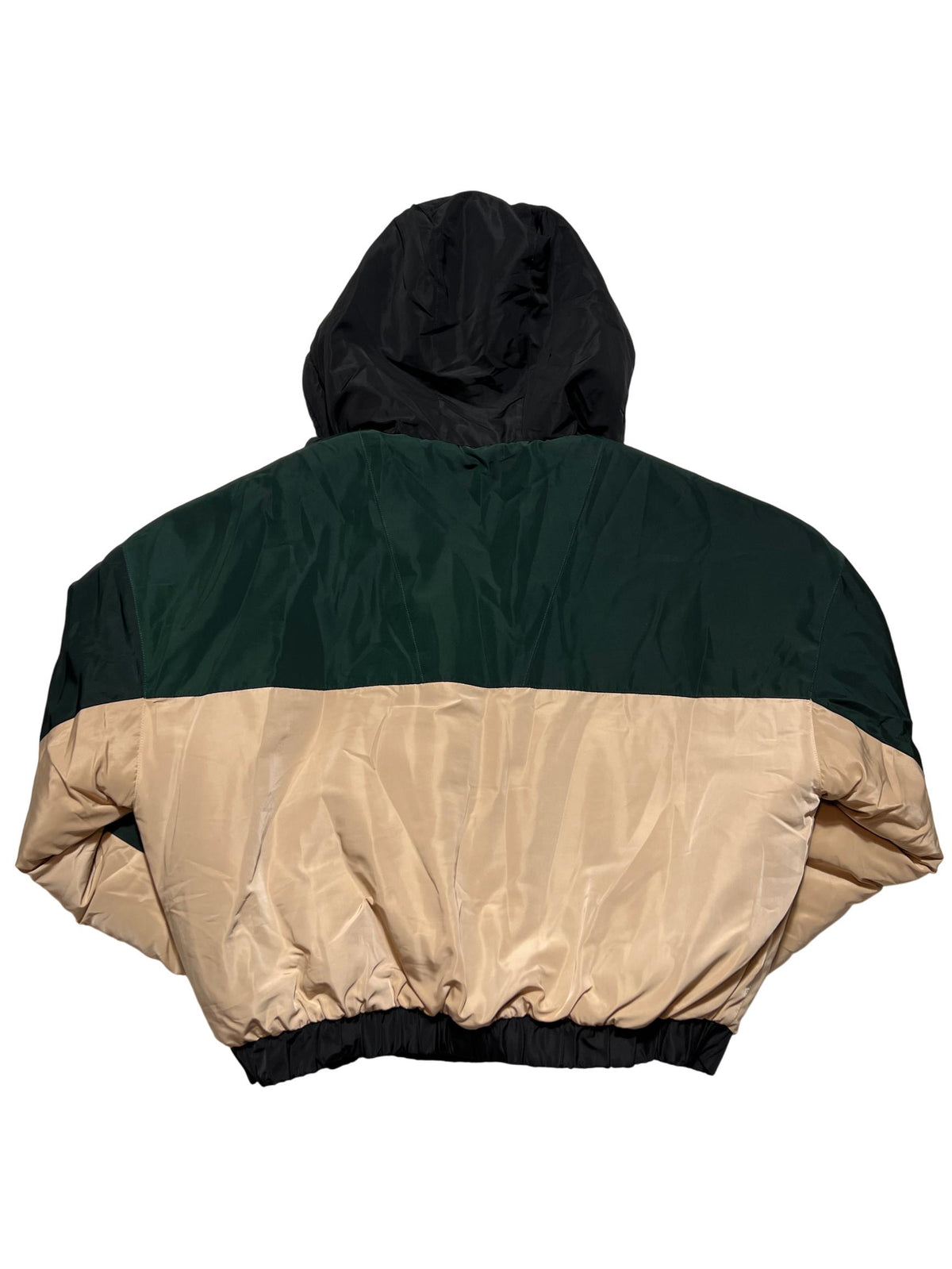 Alo - Green and Tan Puffer Jacket