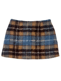 Et Clet - Blue Plaid Skirt