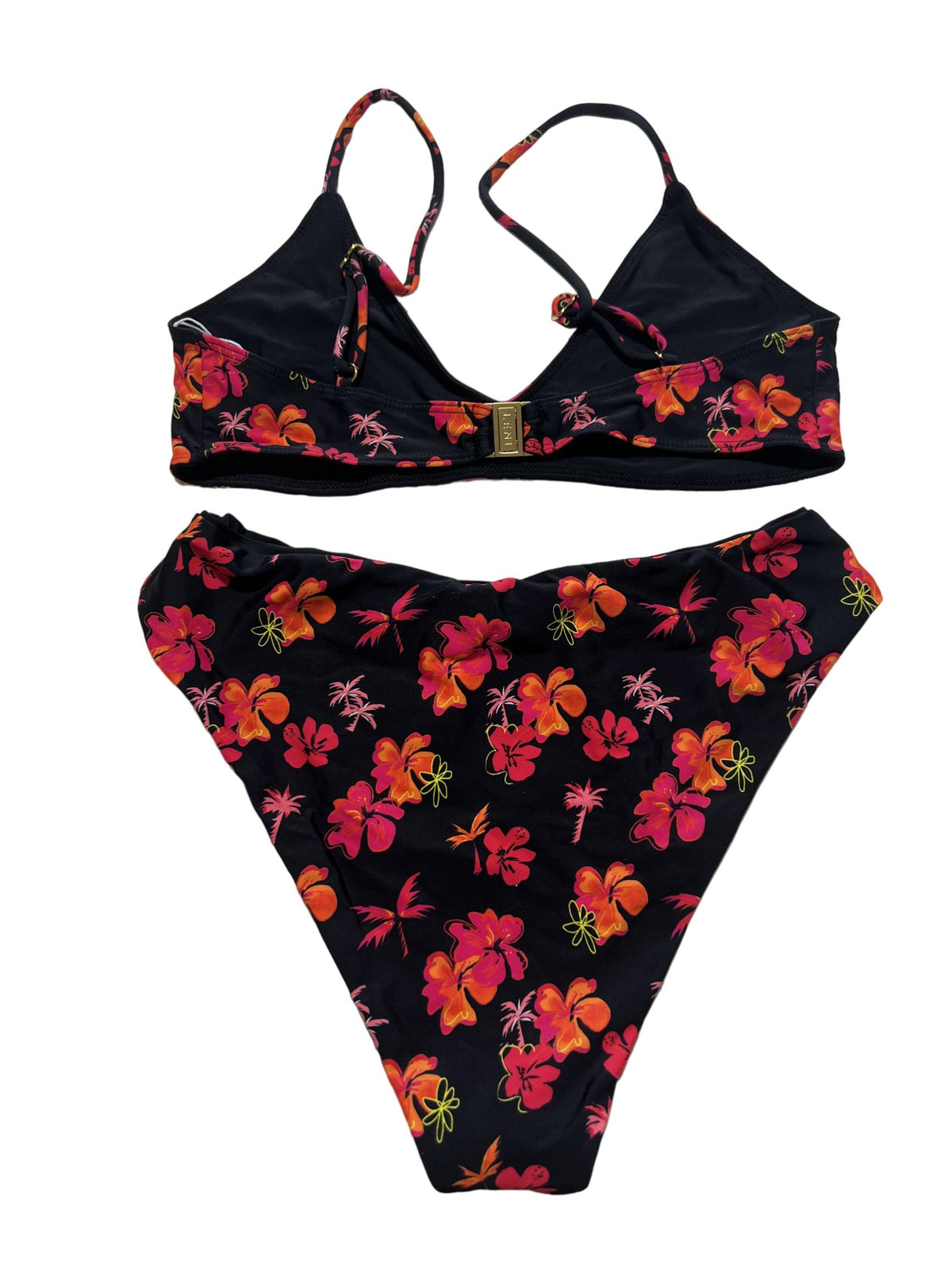 Leni Swims - Black Floral Bikini