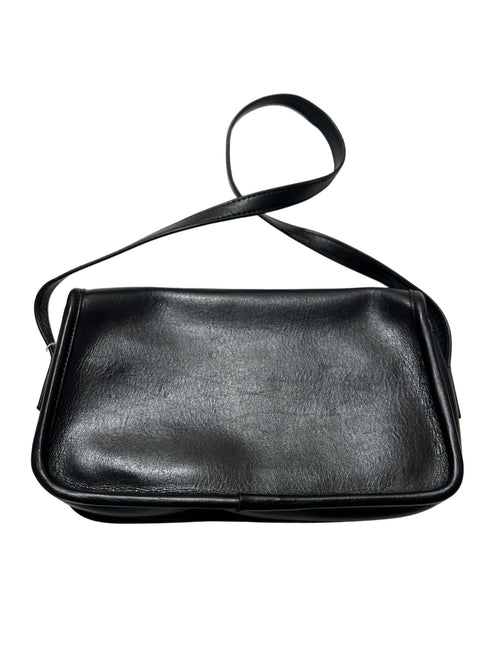 Black Pleather Handbag