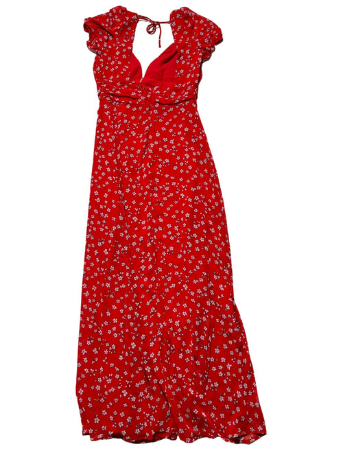 Beginning Boutique - Red Floral Dress - New With Tags