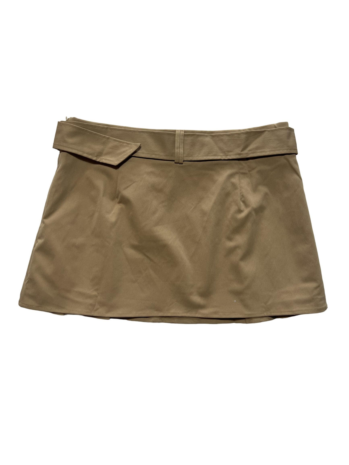 Princess Polly - Brown Pleated Mini Skirt