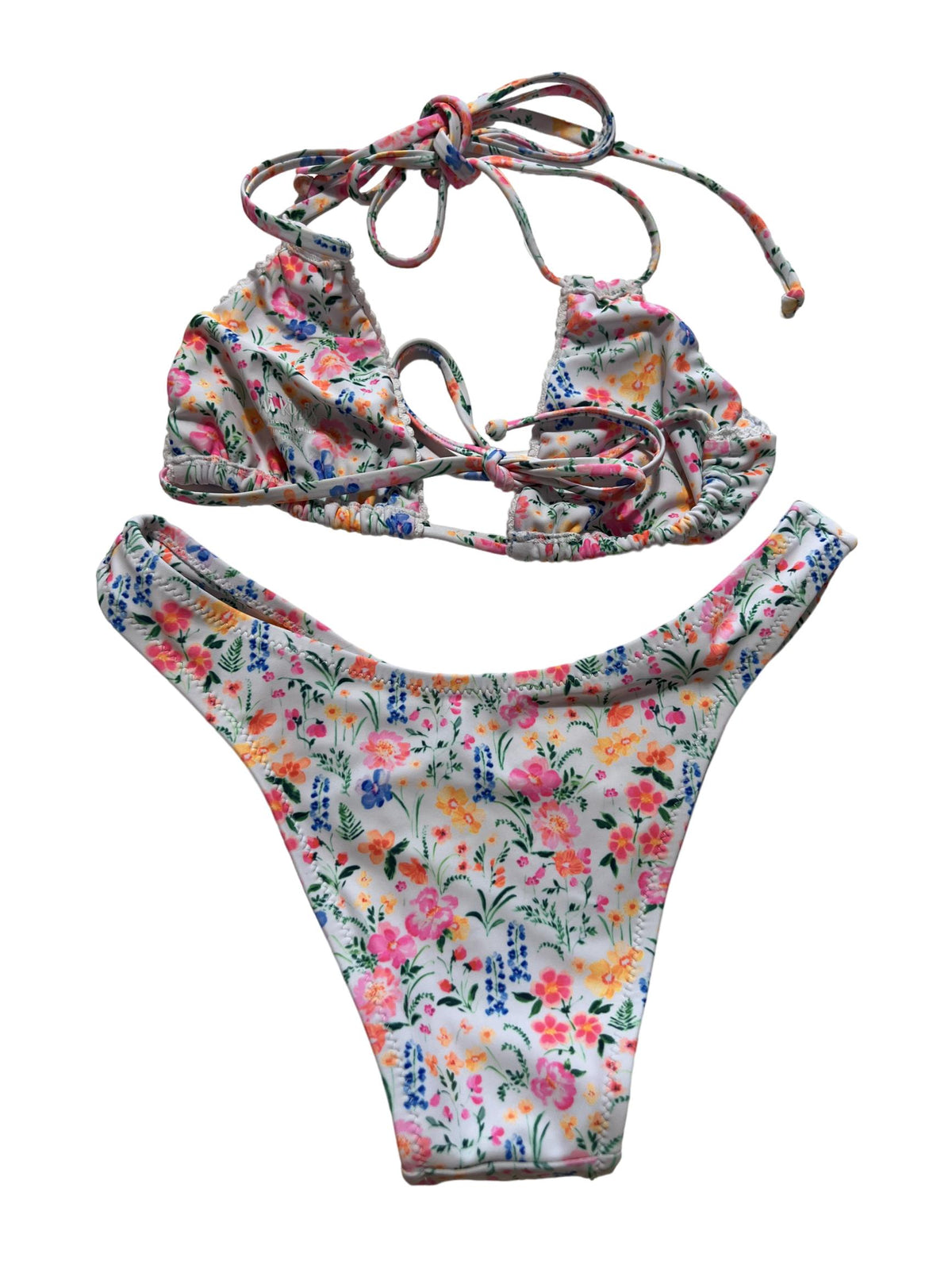 Kulani Kinis - White Floral Bikini