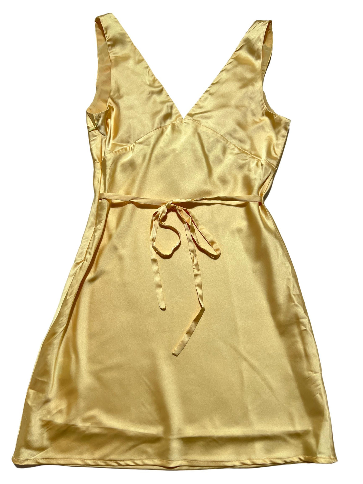 Beginning Boutique - Yellow "Daphne" Mini Dress - New With Tags