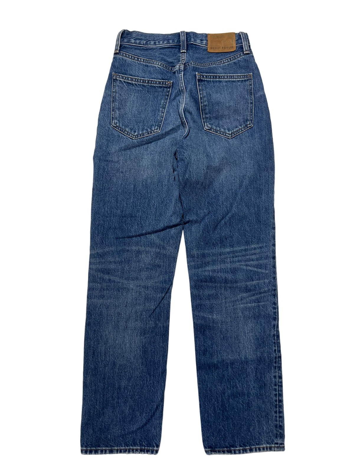 Denim Forum - Blue Straight Leg Jean