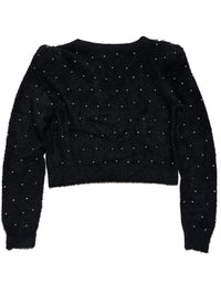 Majorelle - Black Pearl Detail Cardigan