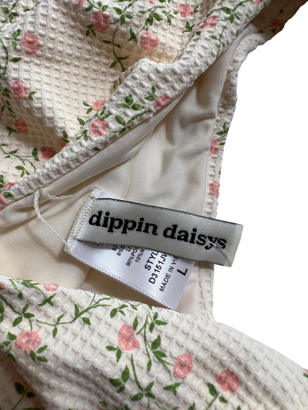 Dippin' Daisy's - Pink Floral Bikini - New With Tags