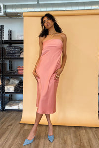 Making Me Blush Midi Dress - FINAL SALE