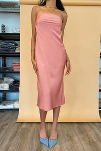 Making Me Blush Midi Dress - FINAL SALE