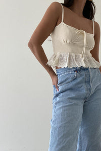 Arielle Knit Corset Top - FINAL SALE