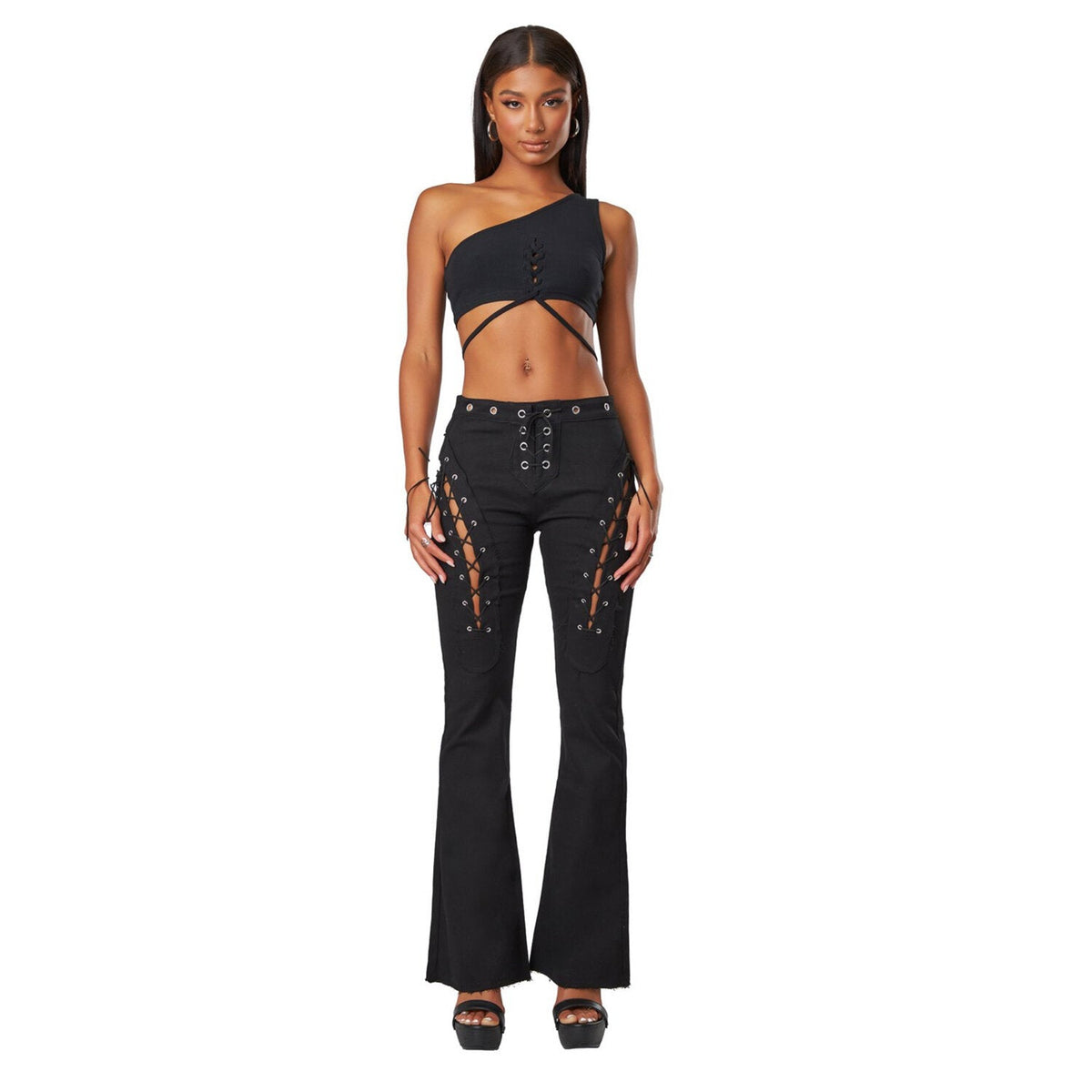 The Kript Mirami Black Pants FINAL SALE