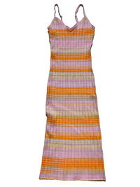 Wilfred Free - Pink and Orange Striped Dress