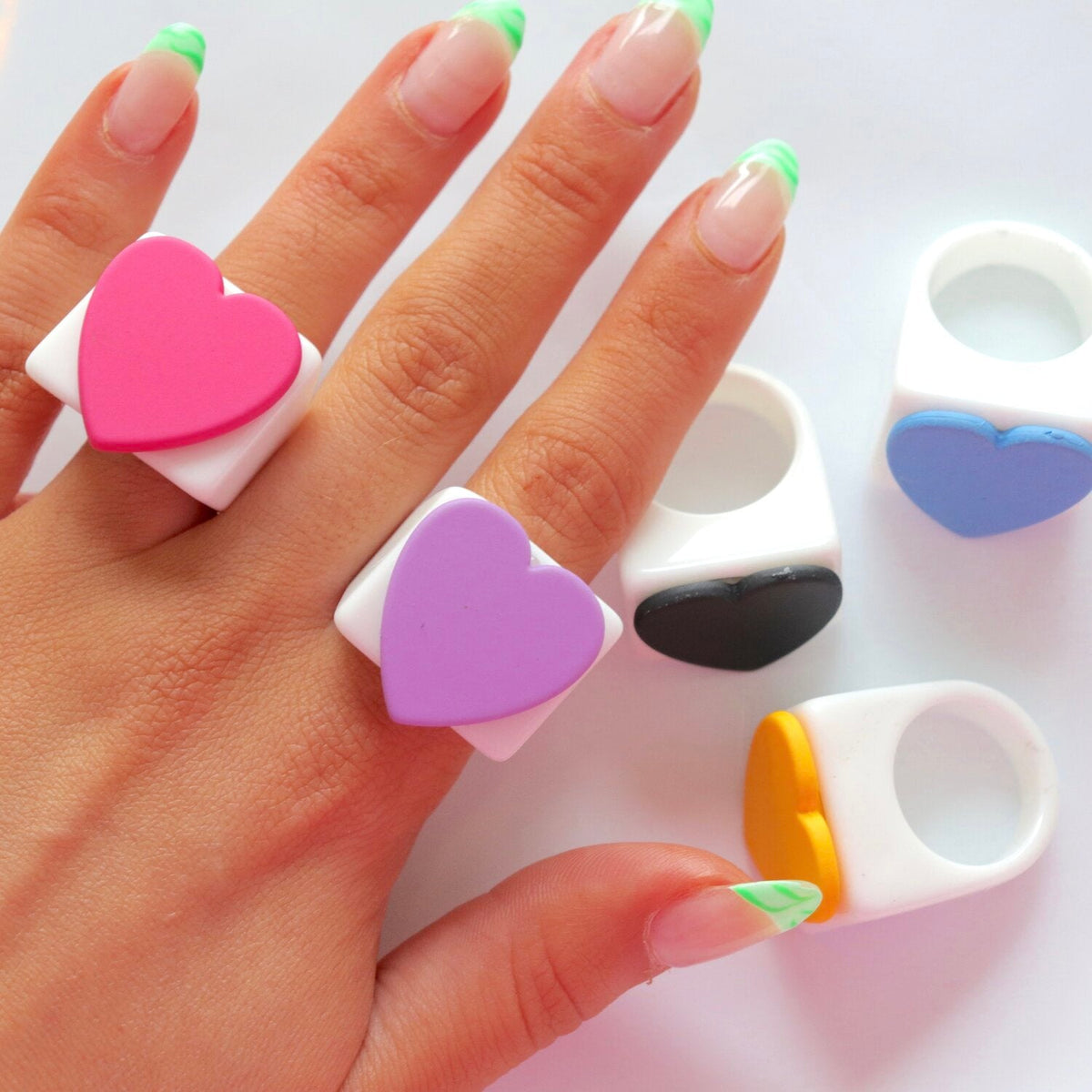 Heart Me Chunky Ring FINAL SALE