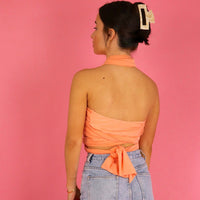 All Wrapped in Orange Top FINAL SALE