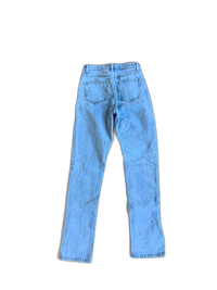 Fashion Nova- Light Washed Blue Straight Leg Jeans