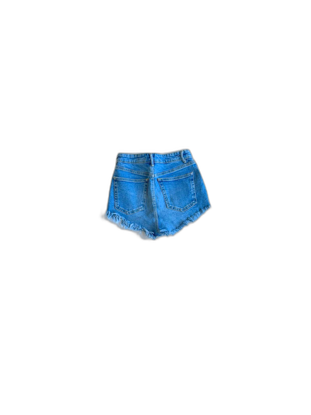 Zara - Blue Denim Shorts