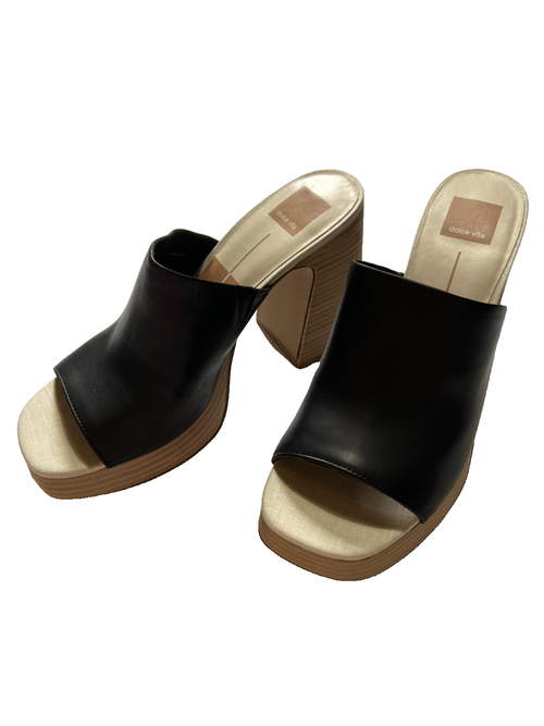 Dolce Vita - Black Platform Heels
