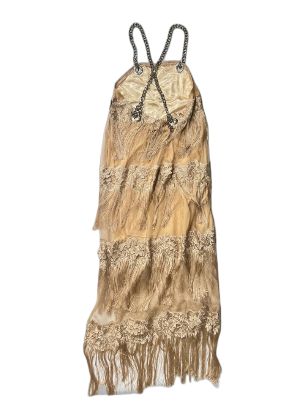 Dylan Lex - Tan Chain Strap Dress