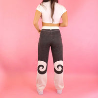 Rita Black Swirl Pants FINAL SALE