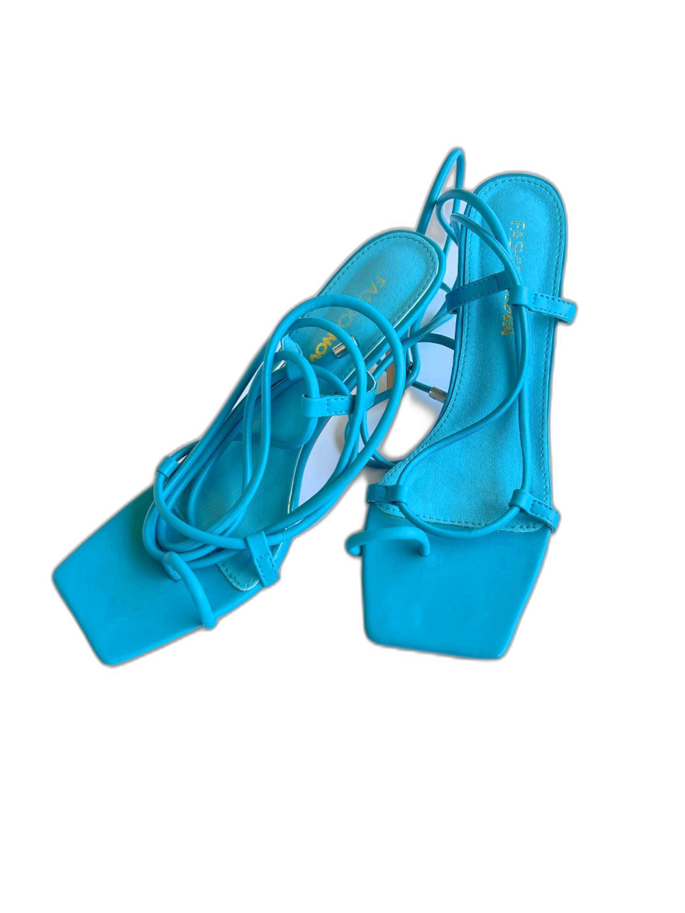 Fashion Nova - Blue Strappy Heels