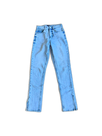 Fashion Nova- Light Washed Blue Straight Leg Jeans