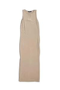 Nasty Gal - Beige Midi Dress - NEW WITH TAGS