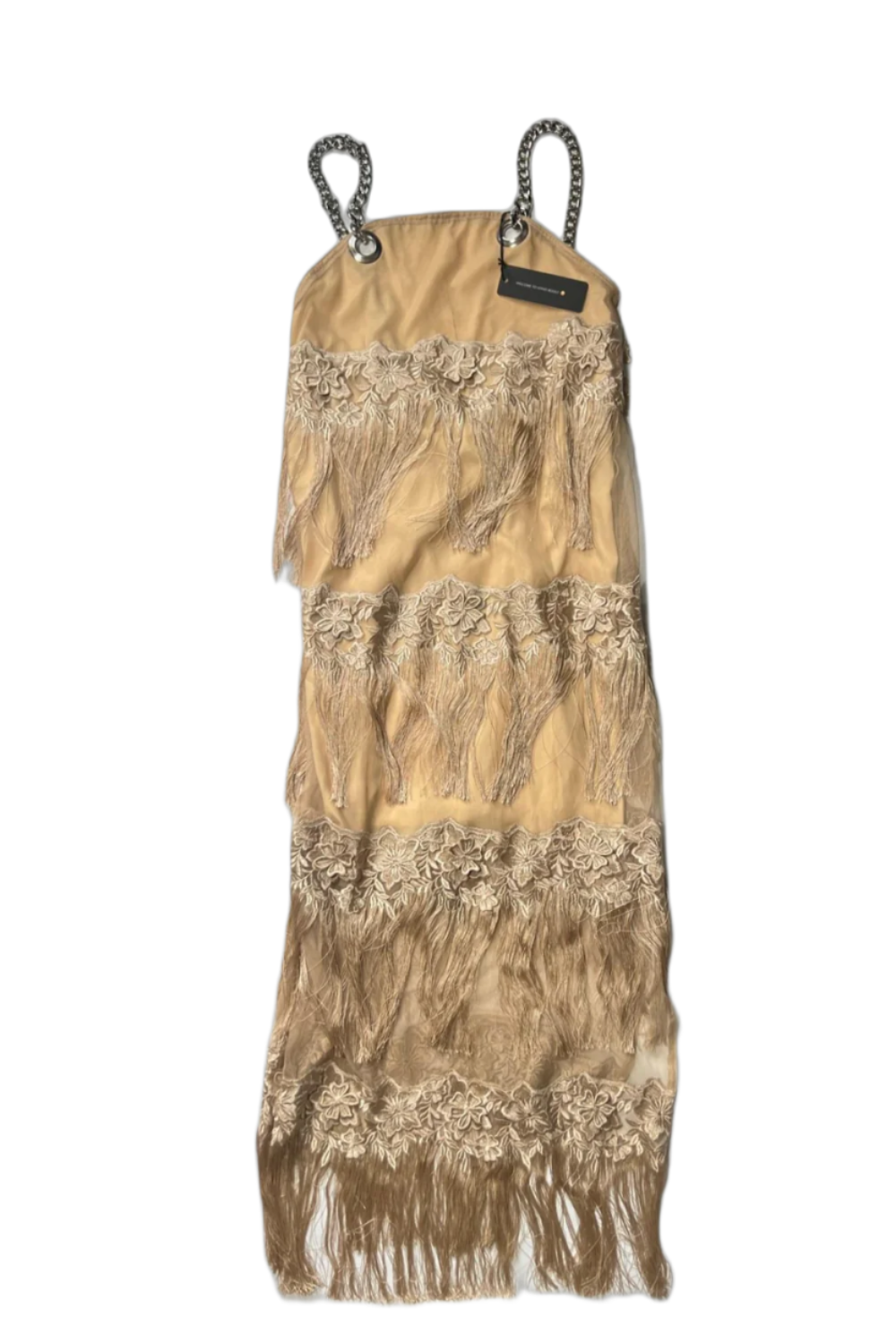 Dylan Lex - Tan Chain Strap Dress
