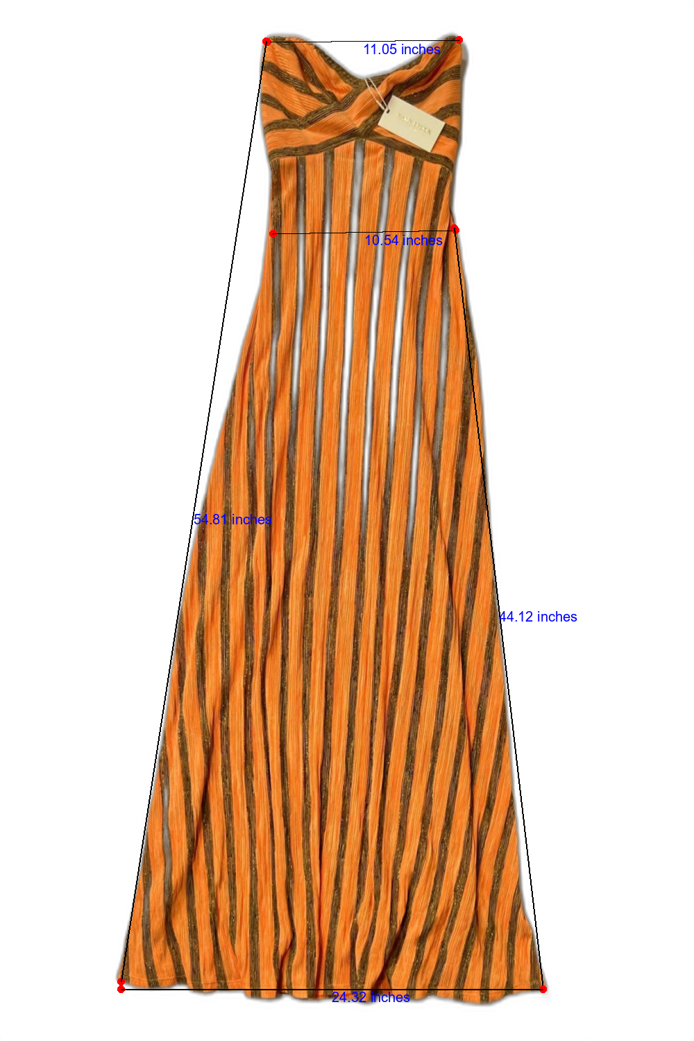 Ramy Brook - Orange Sundress New with Tag