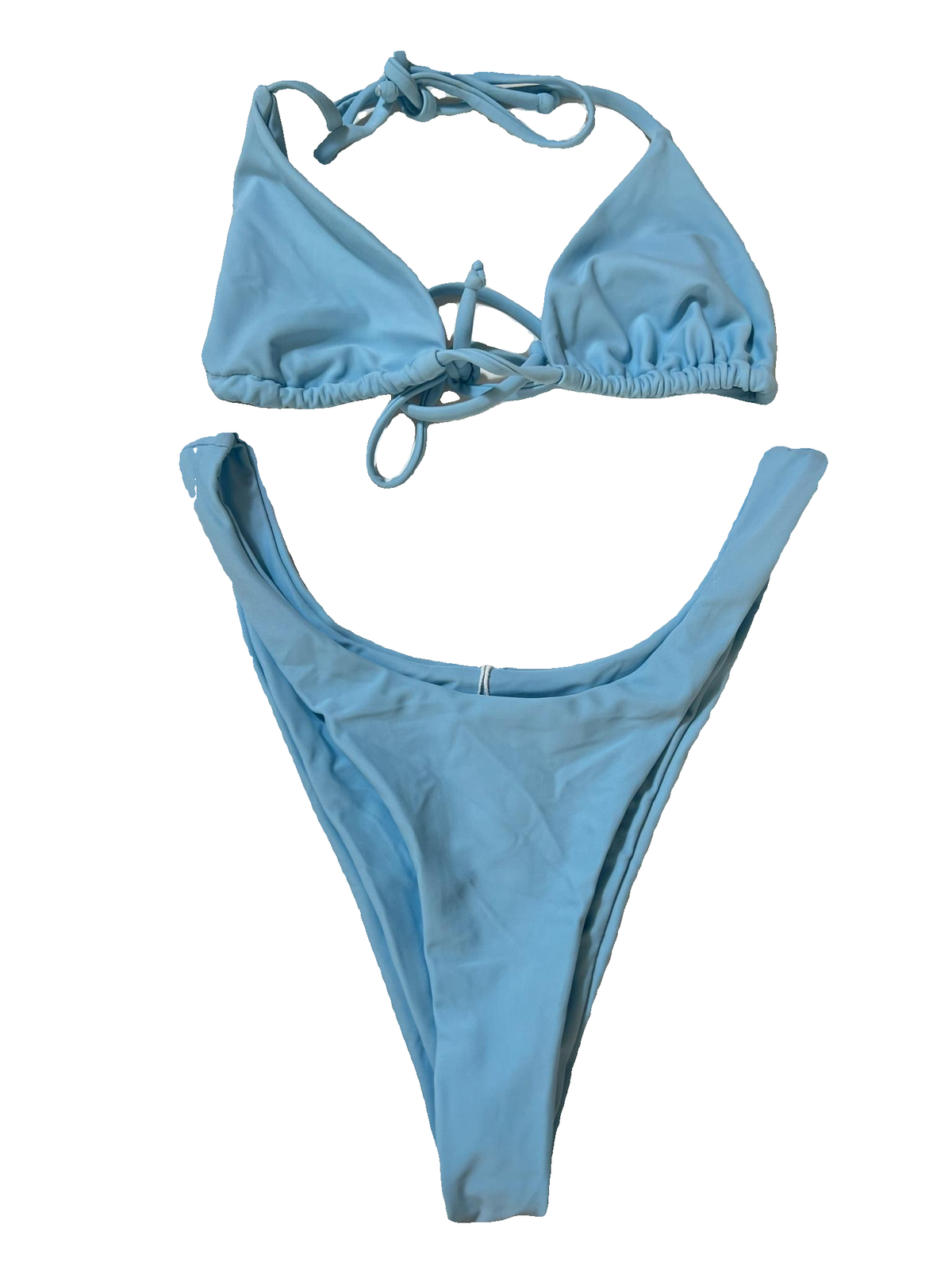 Grey Bandit- Light Blue Bikini