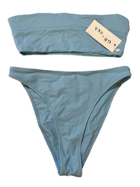 Grey Bandit X ANA- Light Blue Strapless Bikini NEW WITH TAGS