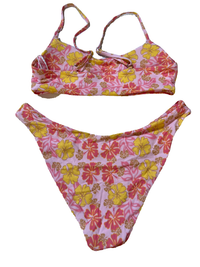 Grey Bandit x ANA- Pink Floral Bikini NEW WITH TAGS