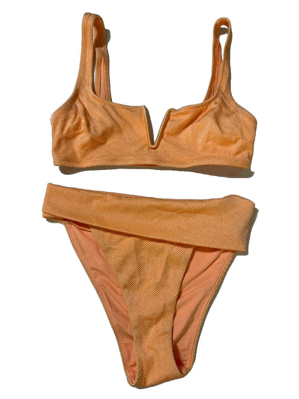 Aerie- Orange High Waisted Bikini