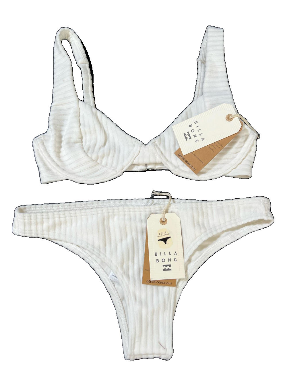 Billabong- White Bikini NEW WITH TAGS