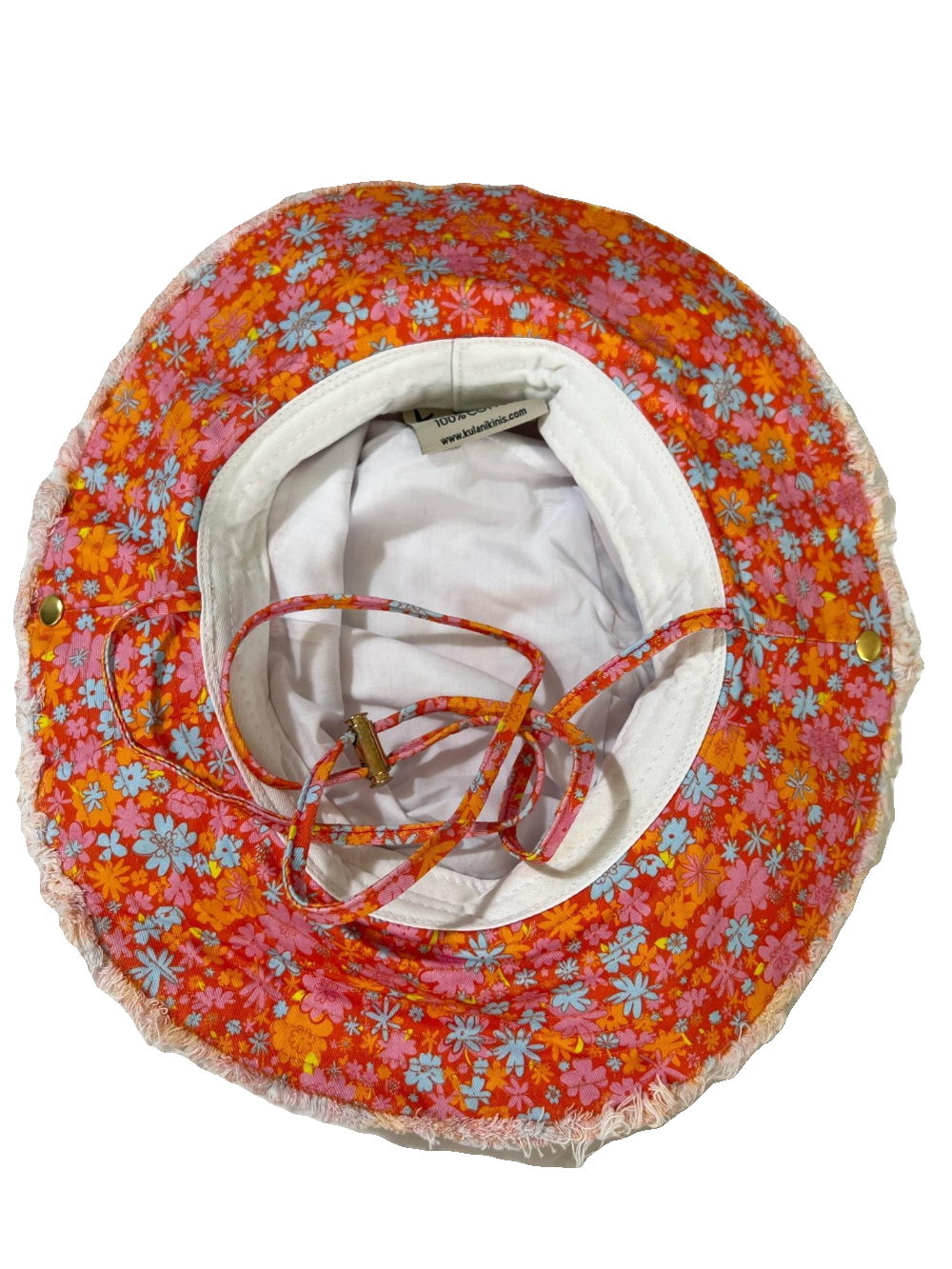 Kulani Kinis- Floral "DANDELION DAZE" Bucket Hat NEW