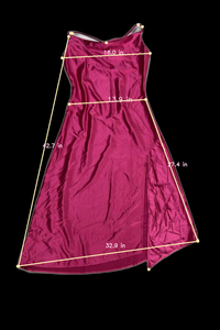Venus- Pink Silk Cowl Neck Maxi Dress