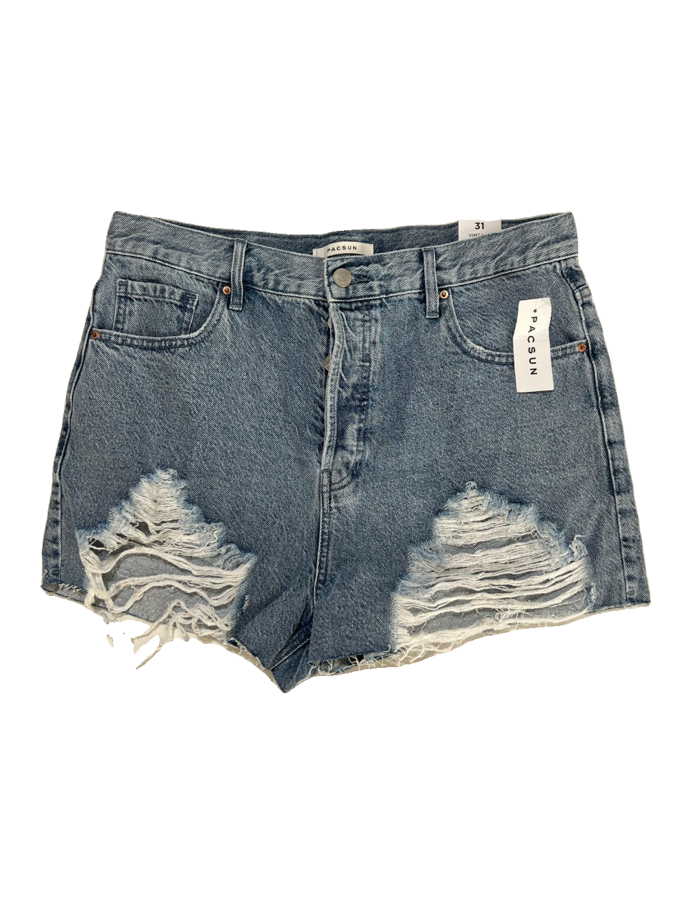 Pascun- Light Blue Denim Shorts NEW WITH TAGS