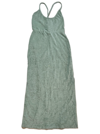 WAYF- Green Terrycloth Maxi Dress