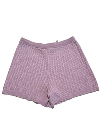 J.crew- Purple Knit Lounge Shorts NEW WITH TAGS