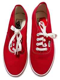 Vans- Red Sneakers NEW WITH TAGS!