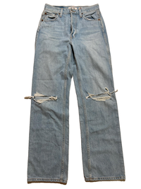 Re/Done- Light Blue Distressed Jeans